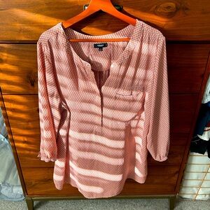 Plus 2x pink blouse